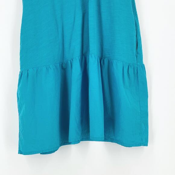 Nation LTD Harumi Womens Mini Dress Medium Tank Drop Waist Pockets Beach Tiered - Picture 3 of 7